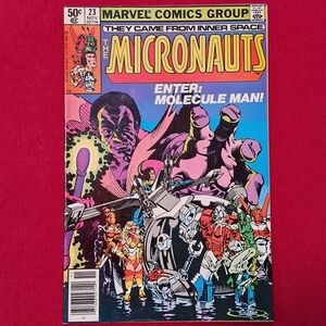 Marvel Comics The Micronauts Issue #23 1980 Newsstand Edition VF-NM
